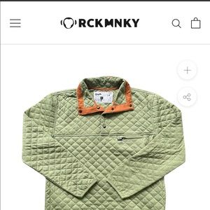 RCKMNKY QUILTED PULLOVER